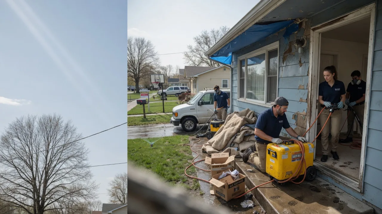 Basement Flood Cleanup in Morristown, NJ near me